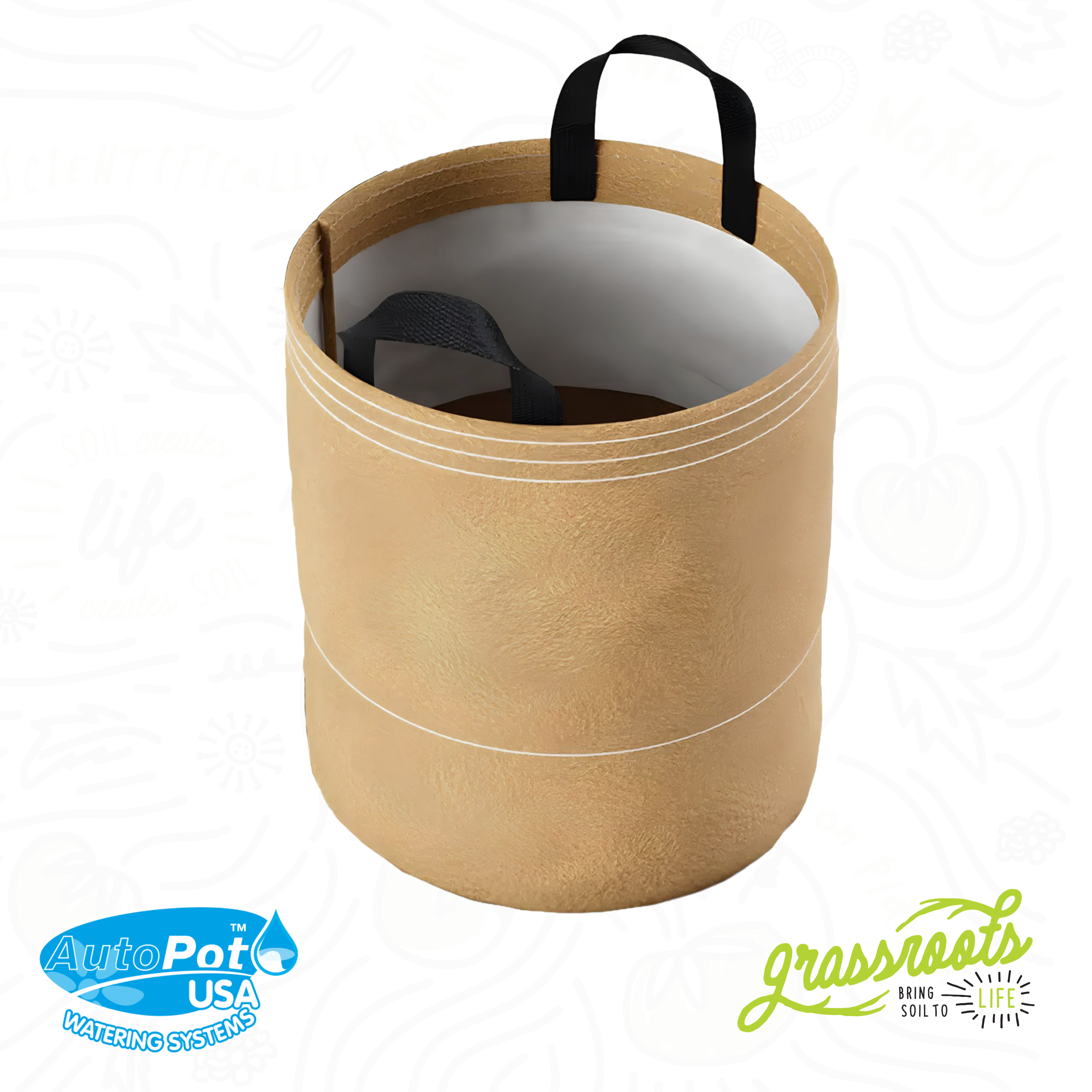 AutoPot XXL with Handles – Grassroots Fabric Pots