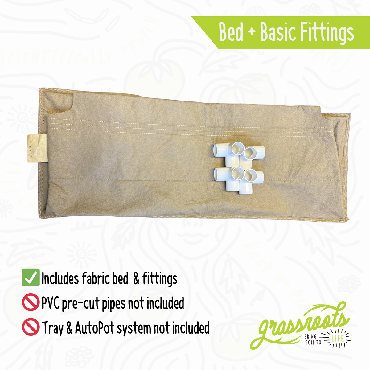 DIY Tray2Grow Bed (Autopot) – Grassroots Fabric Pots