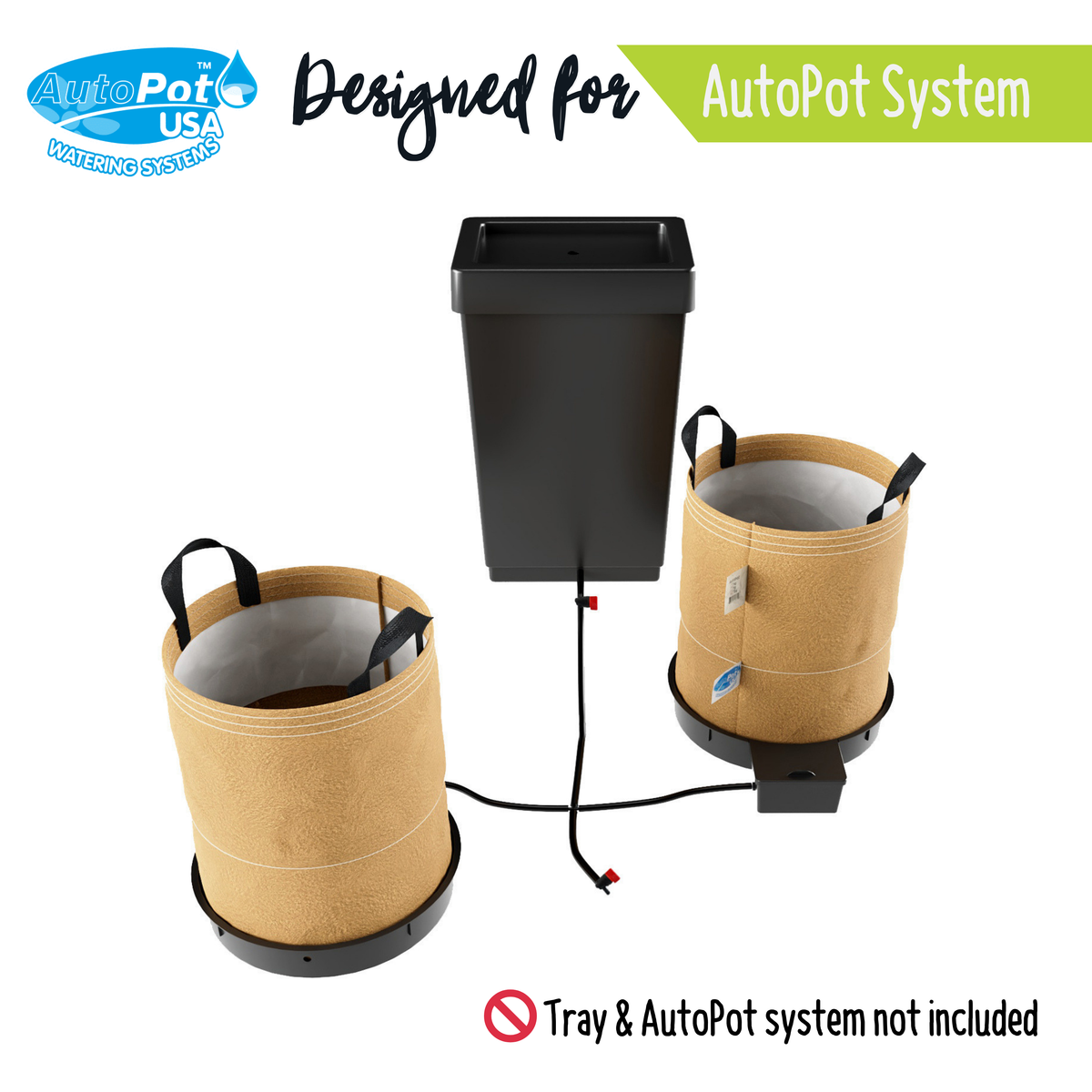 Auto Pot Stand AutoPot XXL with Handles – Grassroots Fabric Pots