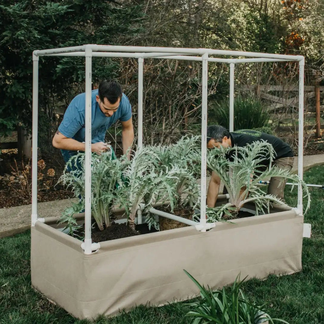 Living Soil Fabric Bed